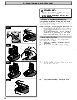 Предварительный просмотр 14 страницы Panasonic MCCG885 - CANISTER VACUUM - MULTI LANGUAGE Operating Instructions Manual