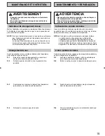 Предварительный просмотр 15 страницы Panasonic MCCG885 - CANISTER VACUUM - MULTI LANGUAGE Operating Instructions Manual