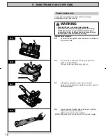 Предварительный просмотр 16 страницы Panasonic MCCG885 - CANISTER VACUUM - MULTI LANGUAGE Operating Instructions Manual