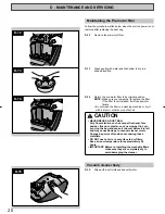 Предварительный просмотр 20 страницы Panasonic MCCG885 - CANISTER VACUUM - MULTI LANGUAGE Operating Instructions Manual