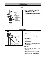 Предварительный просмотр 14 страницы Panasonic MCCG902 - CANISTER VACUUM - MULTI LANGUAGE Operating Instruction