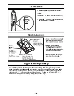 Предварительный просмотр 24 страницы Panasonic MCCG902 - CANISTER VACUUM - MULTI LANGUAGE Operating Instruction