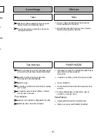 Предварительный просмотр 15 страницы Panasonic MCCG973 - CANISTER VAC - MULTI LANGUAGE Operating Instructions Manual