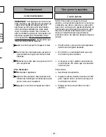 Предварительный просмотр 23 страницы Panasonic MCCG973 - CANISTER VAC - MULTI LANGUAGE Operating Instructions Manual