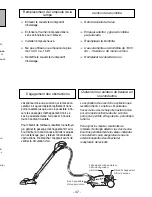 Предварительный просмотр 47 страницы Panasonic MCCG973 - CANISTER VAC - MULTI LANGUAGE Operating Instructions Manual