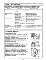 Предварительный просмотр 10 страницы Panasonic MCE583 - UPRIGHT VAC.-PLAT Operating Instructions Manual