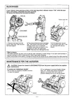 Предварительный просмотр 11 страницы Panasonic MCE583 - UPRIGHT VAC.-PLAT Operating Instructions Manual