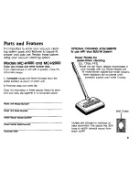 Preview for 8 page of Panasonic MCH1000 - BUILT-IN VACUUM SYS Operating Instructions Manual