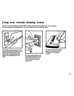 Preview for 12 page of Panasonic MCH1000 - BUILT-IN VACUUM SYS Operating Instructions Manual
