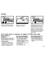 Preview for 26 page of Panasonic MCH1000 - BUILT-IN VACUUM SYS Operating Instructions Manual