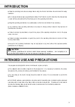 Preview for 4 page of Panasonic MCO-170AIC Operating Instructions Manual