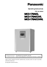 Preview for 1 page of Panasonic MCO-170AICL Operating Instructions Manual