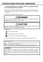 Preview for 5 page of Panasonic MCO-170M Series Operating Instructions Manual