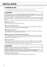 Preview for 17 page of Panasonic MCO-170M Series Operating Instructions Manual