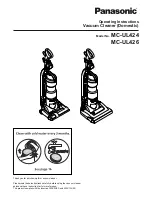 Panasonic MCU-L424 Operating	 Instruction предпросмотр