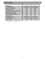 Предварительный просмотр 22 страницы Panasonic MCU-L424 Operating	 Instruction