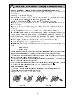 Предварительный просмотр 3 страницы Panasonic MCU-L424 Operating Instructions Manual