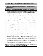 Предварительный просмотр 4 страницы Panasonic MCU-L424 Operating Instructions Manual