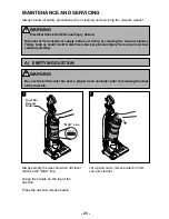 Предварительный просмотр 23 страницы Panasonic MCU-L424 Operating Instructions Manual