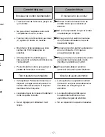 Предварительный просмотр 17 страницы Panasonic MCUG471 - UPRIGHT VAC - MULTI LANGUAGE Operating Instructions Manual