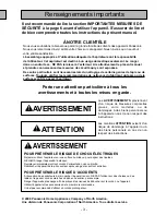 Preview for 3 page of Panasonic MCUG585 - PLATINUM UPRIGHT VACUUM Operating Instructions Manual