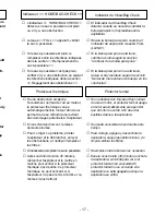 Preview for 17 page of Panasonic MCUG585 - PLATINUM UPRIGHT VACUUM Operating Instructions Manual