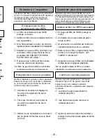 Preview for 23 page of Panasonic MCUG585 - PLATINUM UPRIGHT VACUUM Operating Instructions Manual