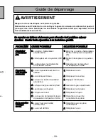 Preview for 39 page of Panasonic MCUG585 - PLATINUM UPRIGHT VACUUM Operating Instructions Manual