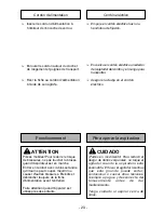 Предварительный просмотр 23 страницы Panasonic MCUG728 Operating Instructions Manual