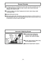 Предварительный просмотр 34 страницы Panasonic MCUG728 Operating Instructions Manual