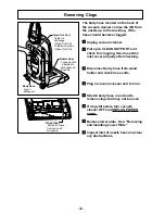 Предварительный просмотр 44 страницы Panasonic MCUG787 - PLATINUM UPRIGHT VACUUM Operating Instructions Manual