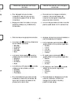 Предварительный просмотр 23 страницы Panasonic MCUL671 - UPRIGHT VAC - MULTI LANGUAGE Operating Instructions Manual