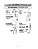 Предварительный просмотр 10 страницы Panasonic MCV110 - COMMERCIAL VACUUM Operating Instructions Manual