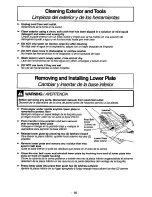 Предварительный просмотр 16 страницы Panasonic MCV110 - COMMERCIAL VACUUM Operating Instructions Manual