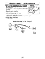 Предварительный просмотр 18 страницы Panasonic MCV110 - COMMERCIAL VACUUM Operating Instructions Manual