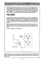 Предварительный просмотр 8 страницы Panasonic MCV210 - COMMERCIAL VACUUM Operating Instructions Manual