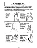 Предварительный просмотр 15 страницы Panasonic MCV210 - COMMERCIAL VACUUM Operating Instructions Manual