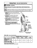 Предварительный просмотр 14 страницы Panasonic MCV215 - COMMERCIAL VACUUM Operating Instructions Manual