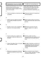 Предварительный просмотр 27 страницы Panasonic MCV225 - COMMERCIAL VACUUM Operating Instructions Manual