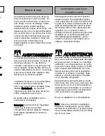 Preview for 11 page of Panasonic MCV3110 - COMMERCIAL VACUUM Operating Instructions Manual