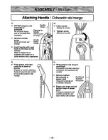 Предварительный просмотр 10 страницы Panasonic MCV315 - COMMERCIAL VACUUM Operating Instructions Manual