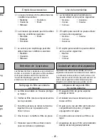 Предварительный просмотр 25 страницы Panasonic MCV325 - COMMERCIAL VACUUM Operating Instructions Manual