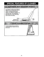 Предварительный просмотр 8 страницы Panasonic MCV5017 - UPRIGHT VACUUM-QKDR Operating Instructions Manual