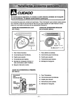 Предварительный просмотр 27 страницы Panasonic MCV5017 - UPRIGHT VACUUM-QKDR Operating Instructions Manual