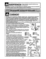 Предварительный просмотр 30 страницы Panasonic MCV5017 - UPRIGHT VACUUM-QKDR Operating Instructions Manual