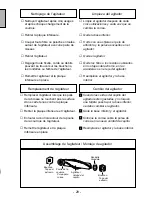 Предварительный просмотр 29 страницы Panasonic MCV5110 - COMMERCIAL VACUUM Operating Instructions Manual