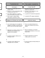 Предварительный просмотр 21 страницы Panasonic MCV5203 - COMMERCIAL VACUUM Operating Instructions Manual