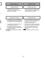 Preview for 19 page of Panasonic MCV5204 - COMMERCIAL VACUUM Operating Instructions Manual