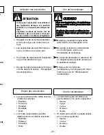 Preview for 23 page of Panasonic MCV5204 - COMMERCIAL VACUUM Operating Instructions Manual