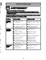 Preview for 39 page of Panasonic MCV5204 - COMMERCIAL VACUUM Operating Instructions Manual